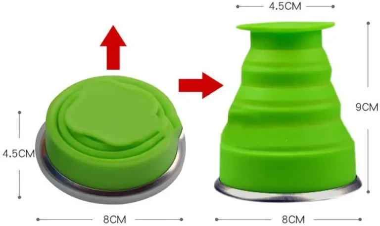 Copo Retrátil de Silicone