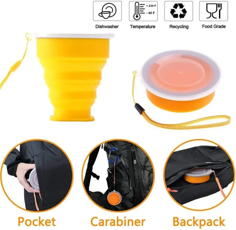 Copo Retrátil de Silicone - Imagem 3