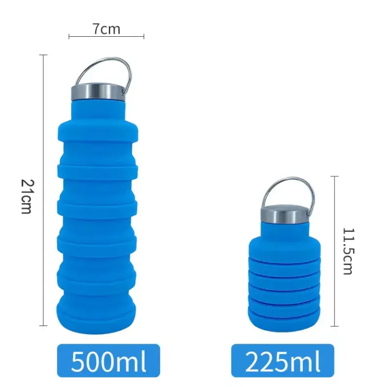 Garrafa Retrátil de Silicone - Imagem 10